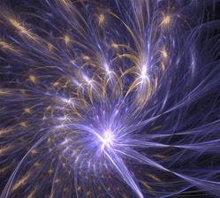 These festive fireworks in gold and purple provide a lively way to celebrate holidays and happy occasions, from July 4th to Halloween.